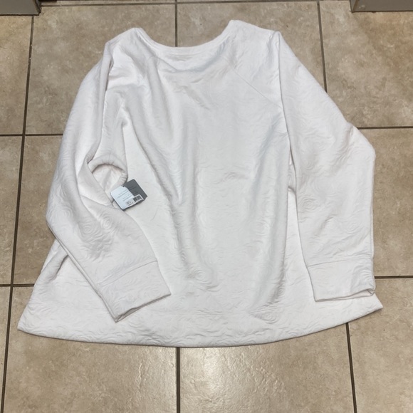 Activezone athlesure white long sleeve top - Picture 2 of 4